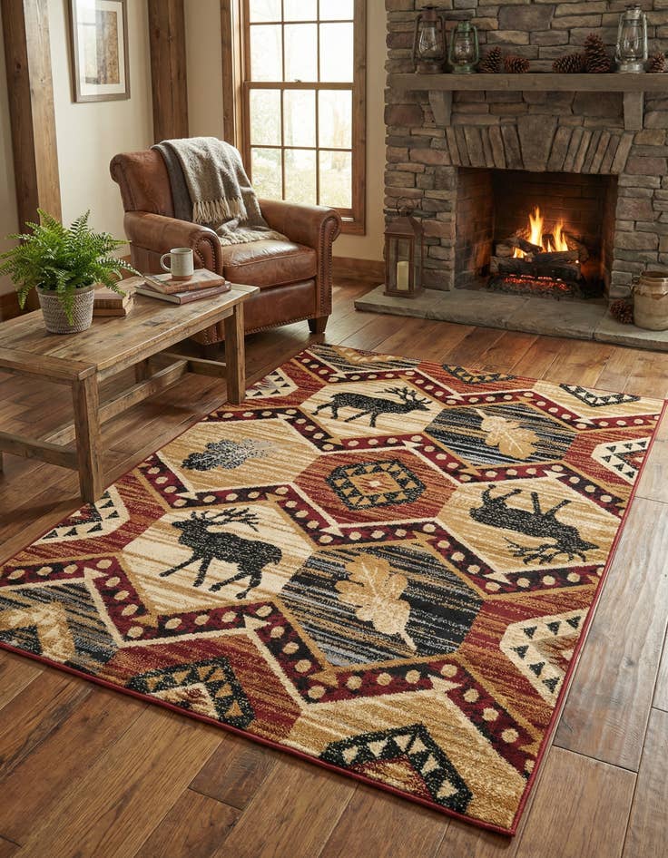 Detail image of 4' x 6' Pioneer Rug