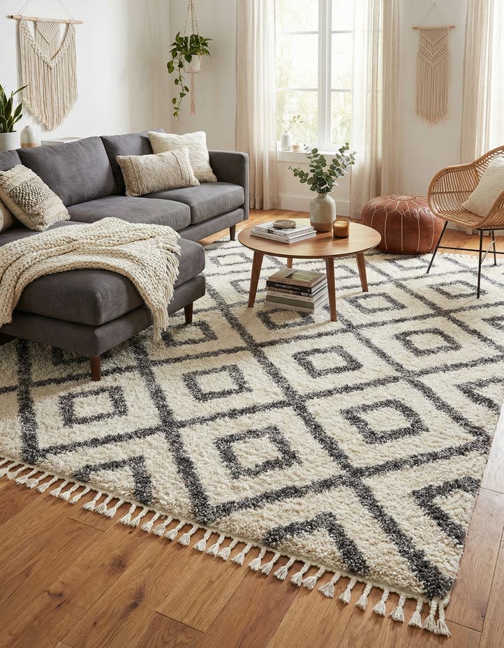 8' x 10' Athena Shag Rug