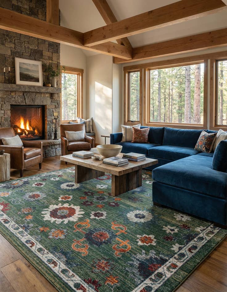 Detail image of 10' x 14' Isabella Rug