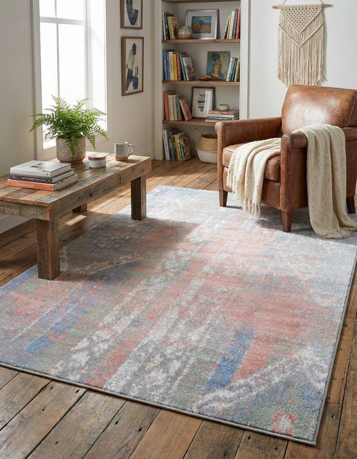 Detail image of 5' 3 x 8' Kamala Washable Rug