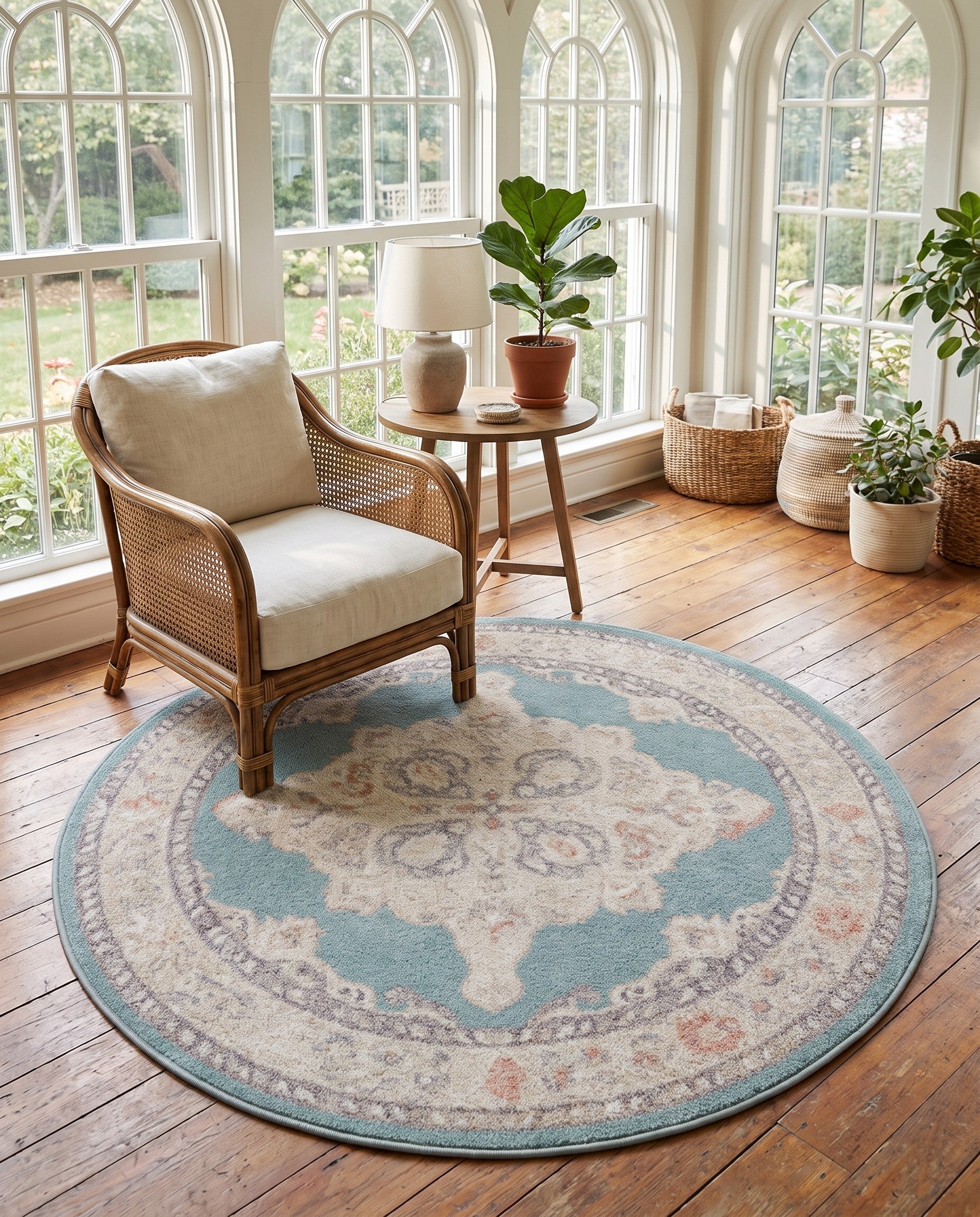 4' x 4' Parker Round Rug