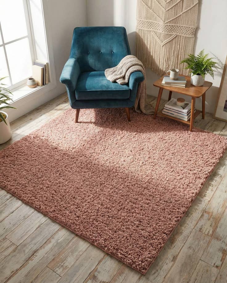 Detail image of 5' x 5' Everyday Shag Square Rug