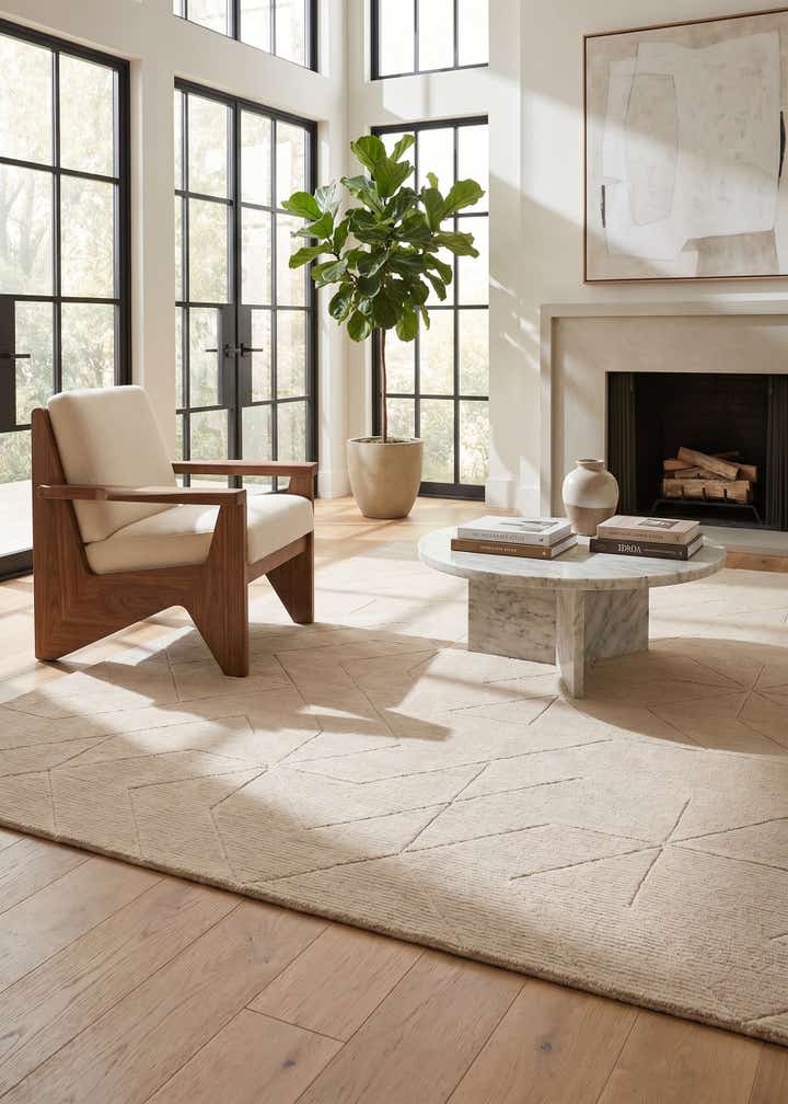 7' 10 x 11' WoolCraft Geometric Rug