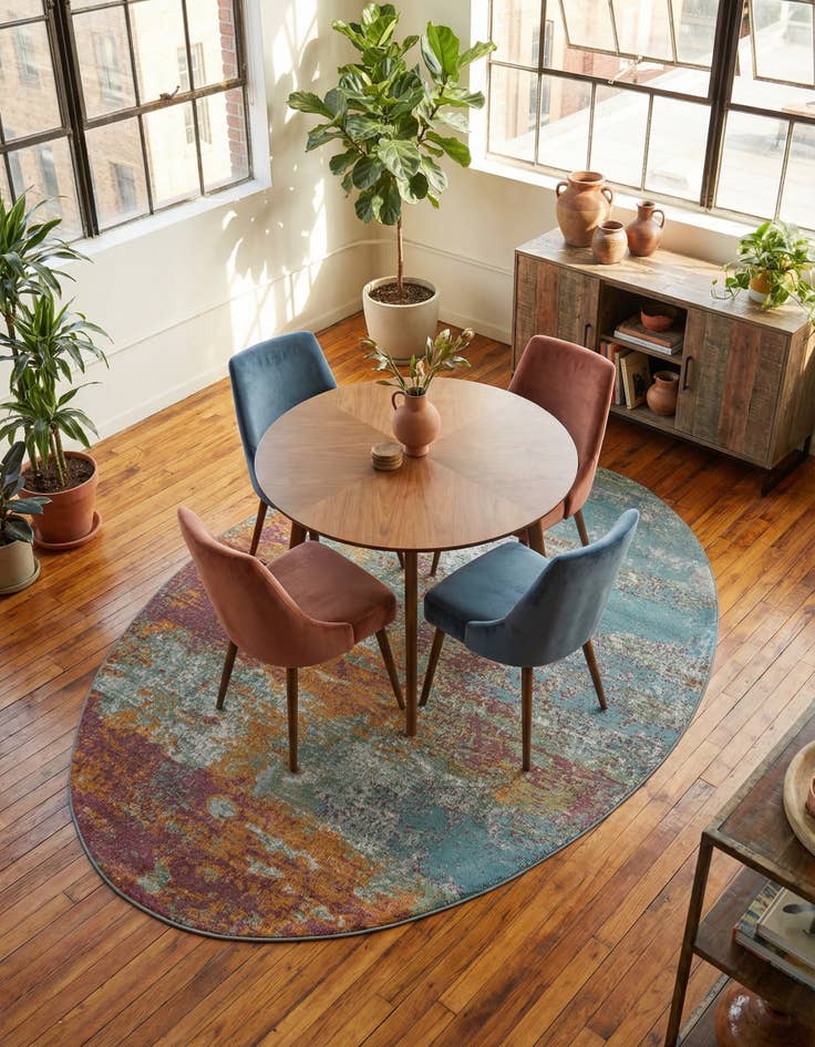 Detail image of 5' 5 x 8' Paragon Oval Rug