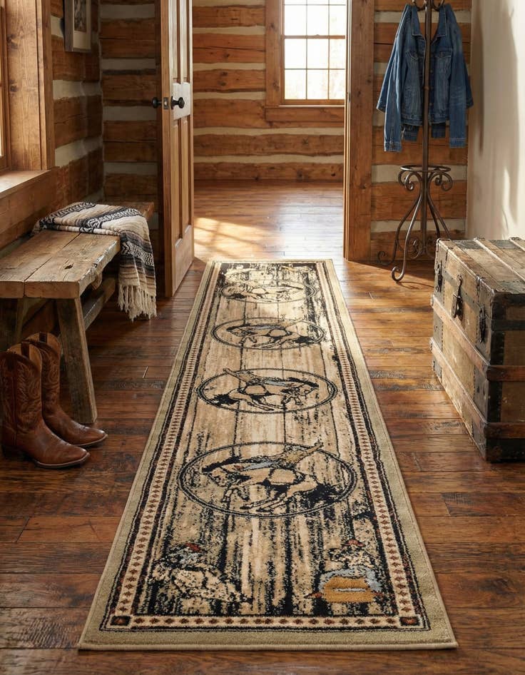 Detail image of 2' x 10' Pioneer Runner Rug