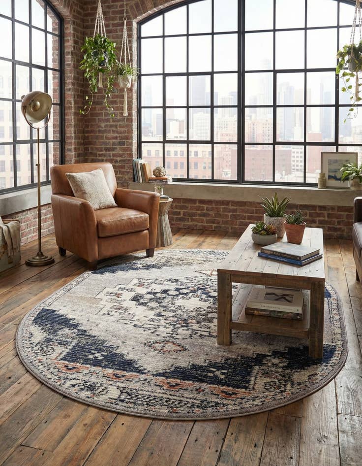 Detail image of 8' x 10' Tucson Oval Rug