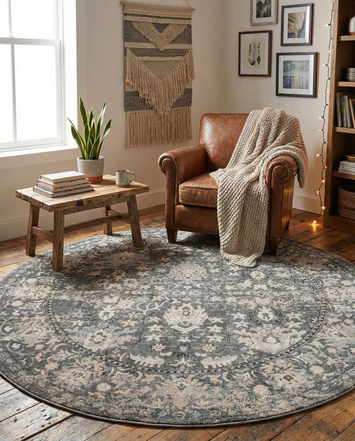 7' x 7' Oregon Round Rug