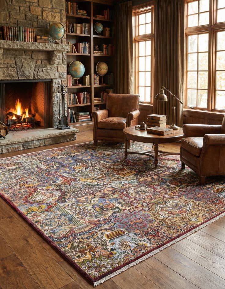 Detail image of 7' 9 x 7' 9 Boutique Square Rug