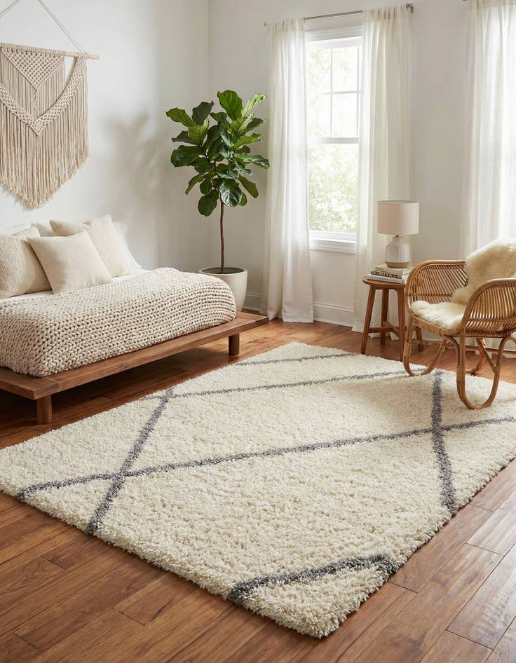 Detail image of 8' x 10' Infinity Shag Rug