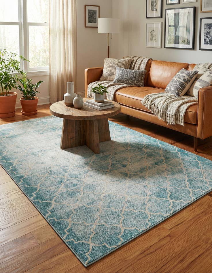 Detail image of Jill Zarin 5' 3 x 8' Uptown Lincoln Center Rug