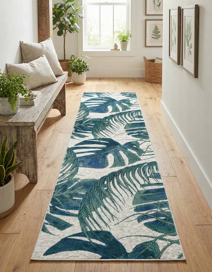 Detail image of 2' x 8' Blossom Runner Rug