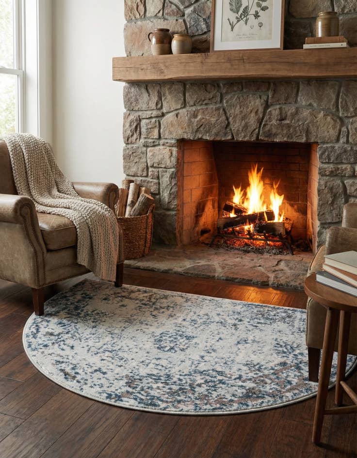 Detail image of 2' 2 x 3' 7 Monaco Hearth Rug