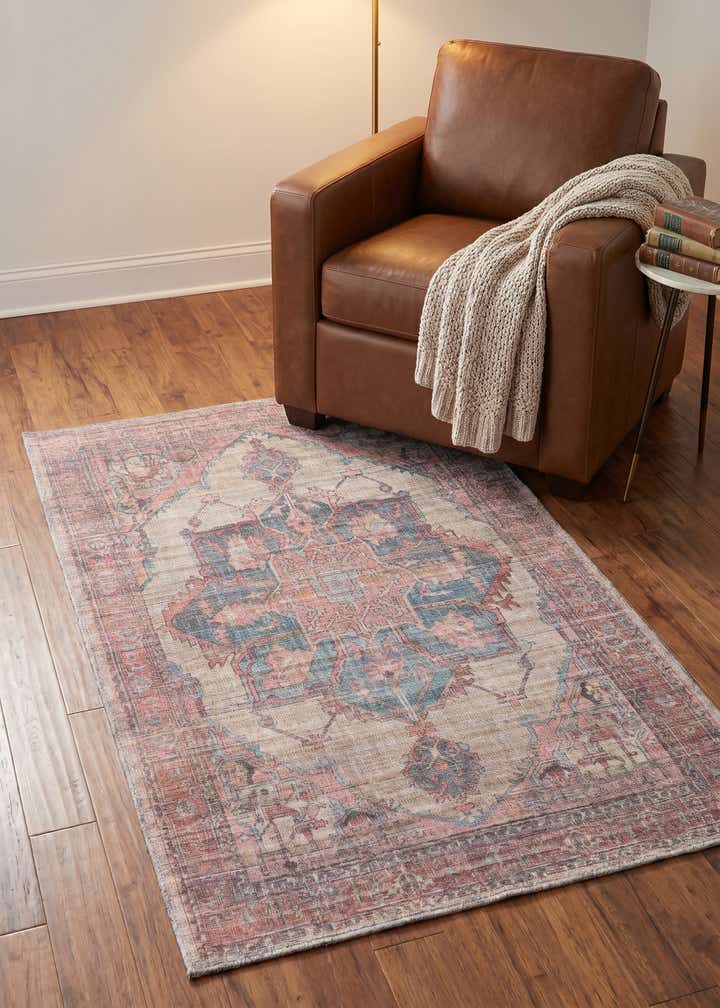 3' 3 x 5' 3 Washable Nostalgia Rug