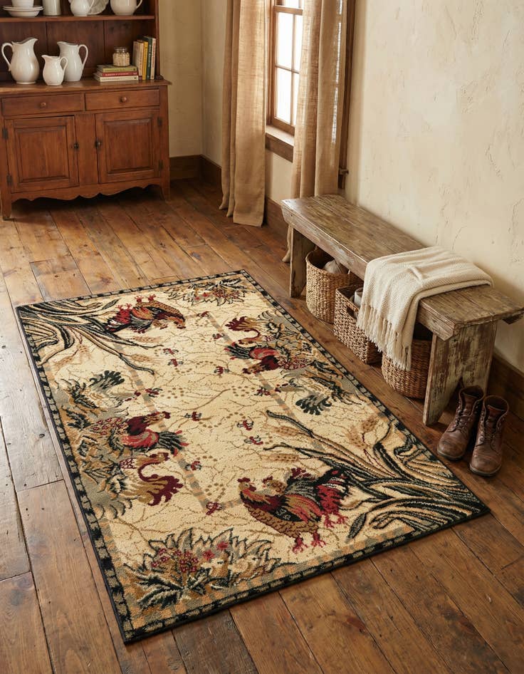 Detail image of 3' x 5' 3 Pastoral Rug