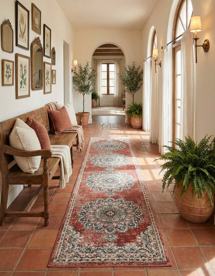 Detail image of 2' 7 x 13' Isabella Runner Rug