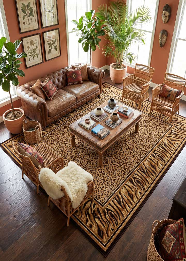 10' x 13' 1 Safari Rug