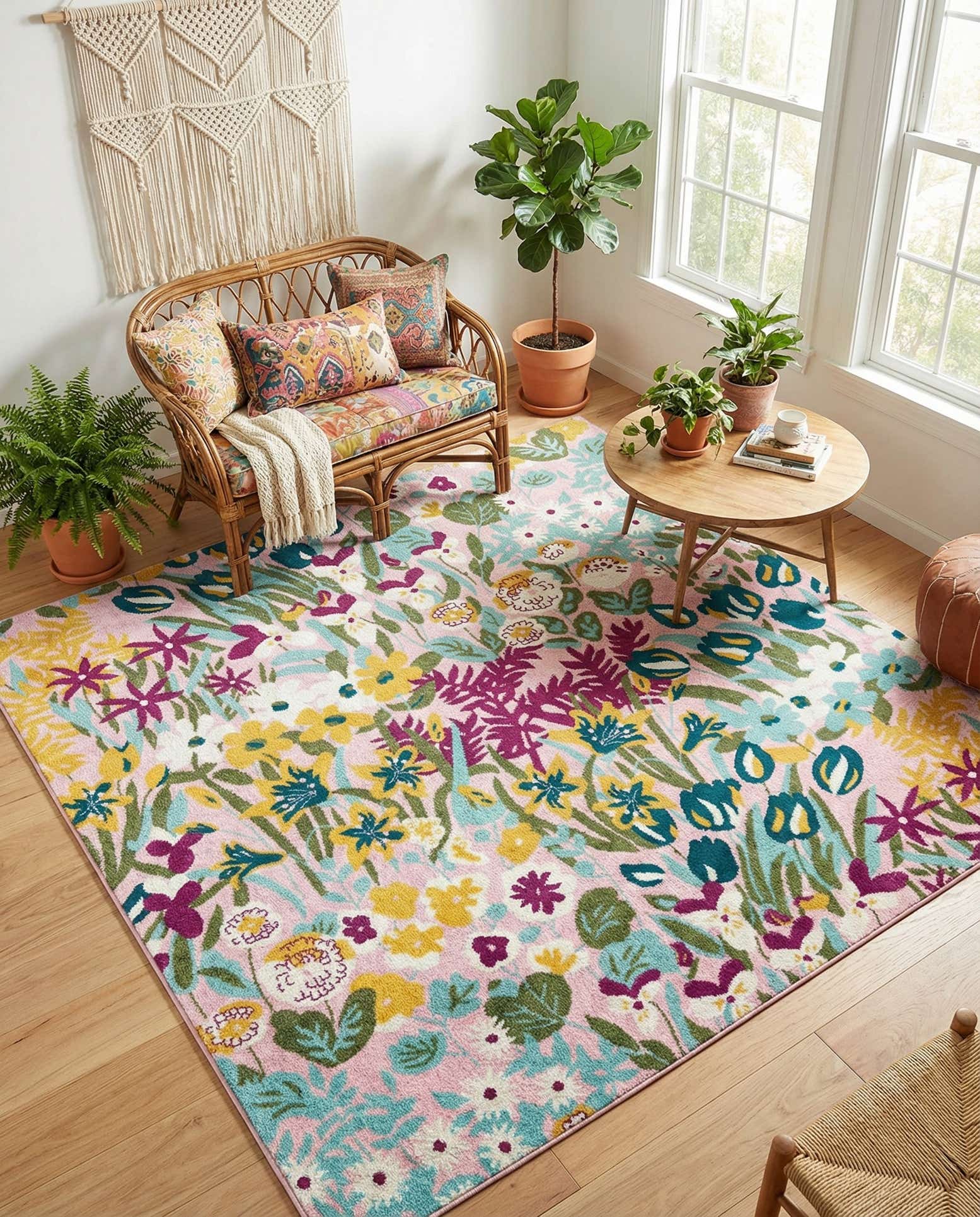 10' x 10' Bloom Square Rug