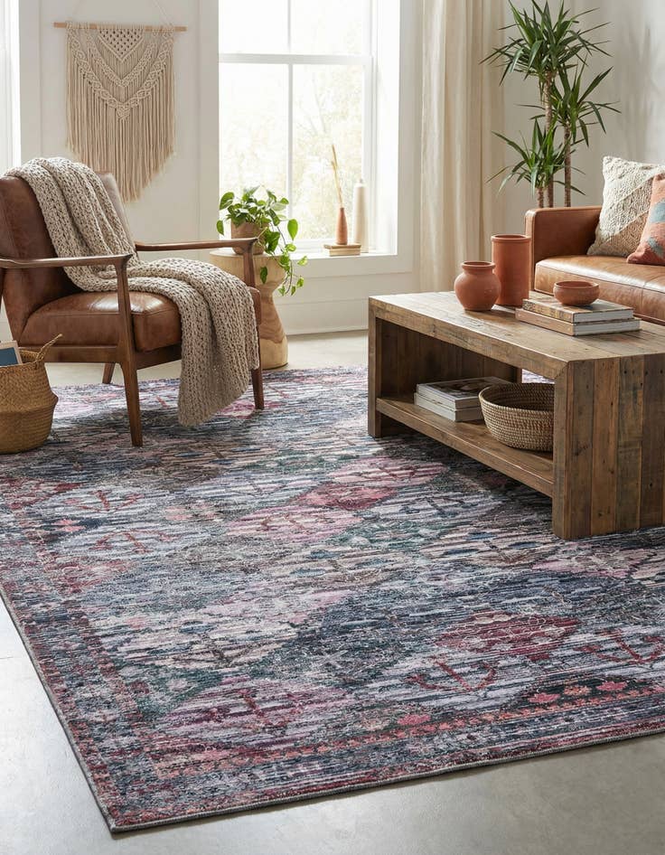 Detail image of 7' 10 x 10' Washable Mangata Rug