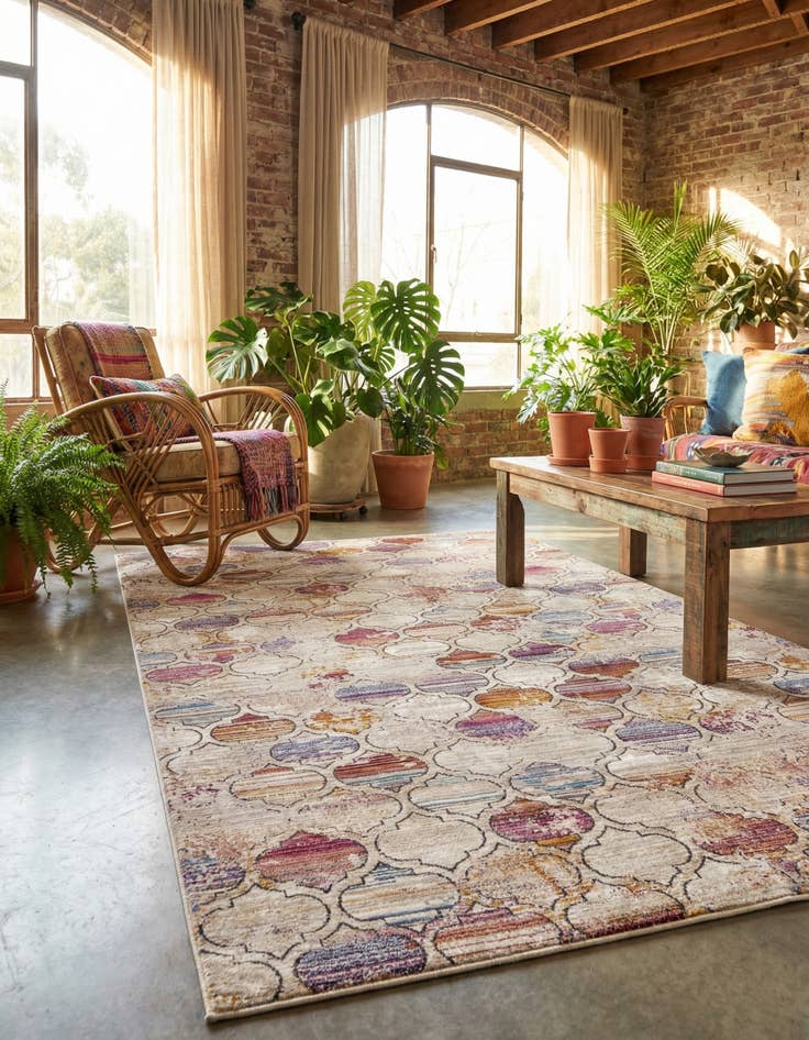 Detail image of 6' x 8' 9 Deepa Rug