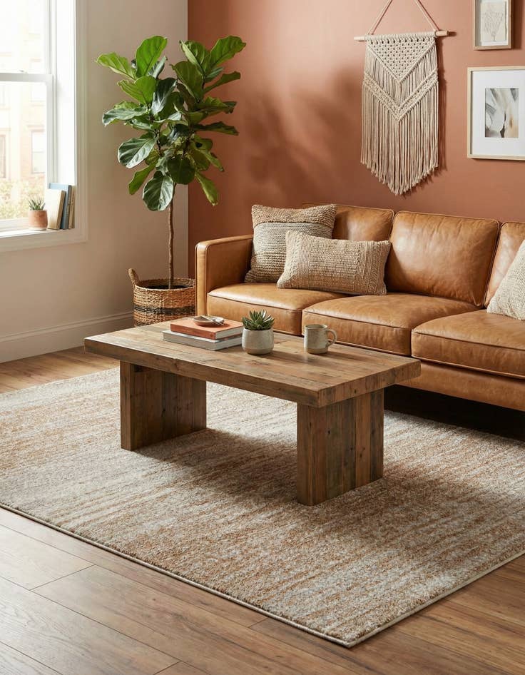 Detail image of 6' x 9' Sepia Rug