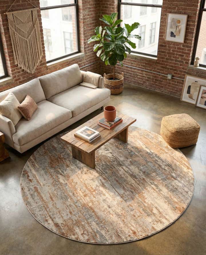 8' x 8' Caspian Round Rug