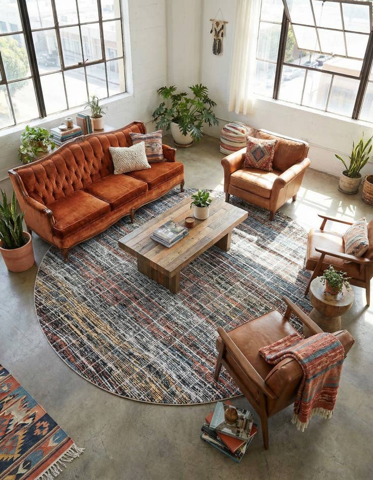 Detail image of 10' x 10' Aramis Round Rug