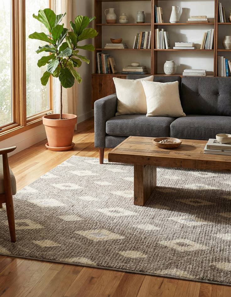 Detail image of 6' x 9' Sepia Rug