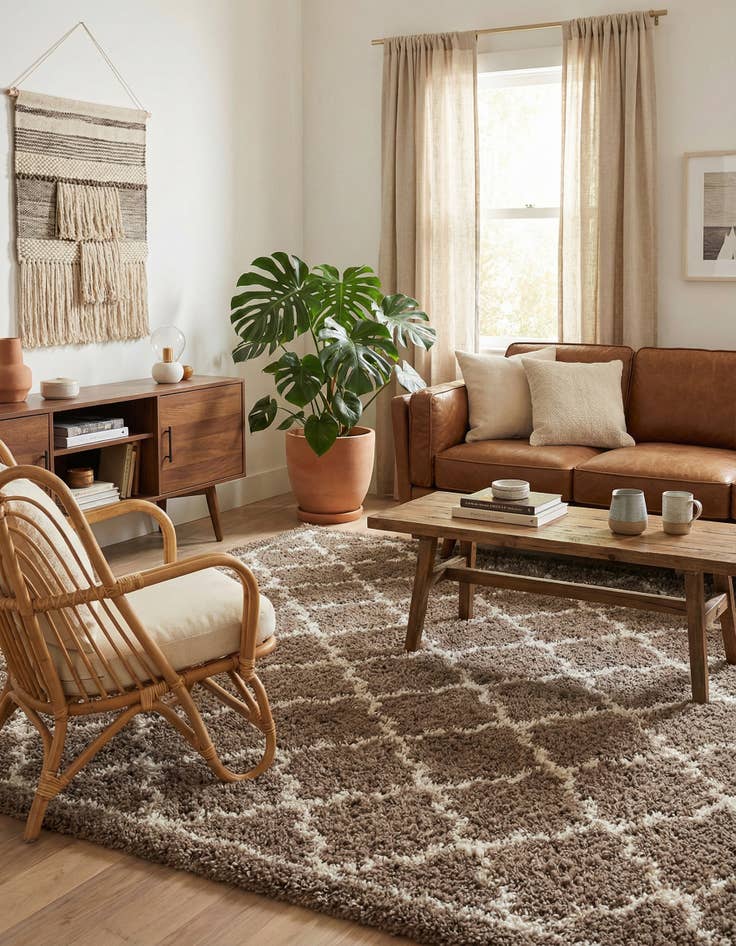 Detail image of 8' x 10' Infinity Shag Rug