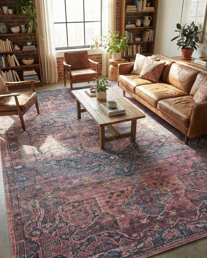 9' 2 x 12' Washable Maahru Rug