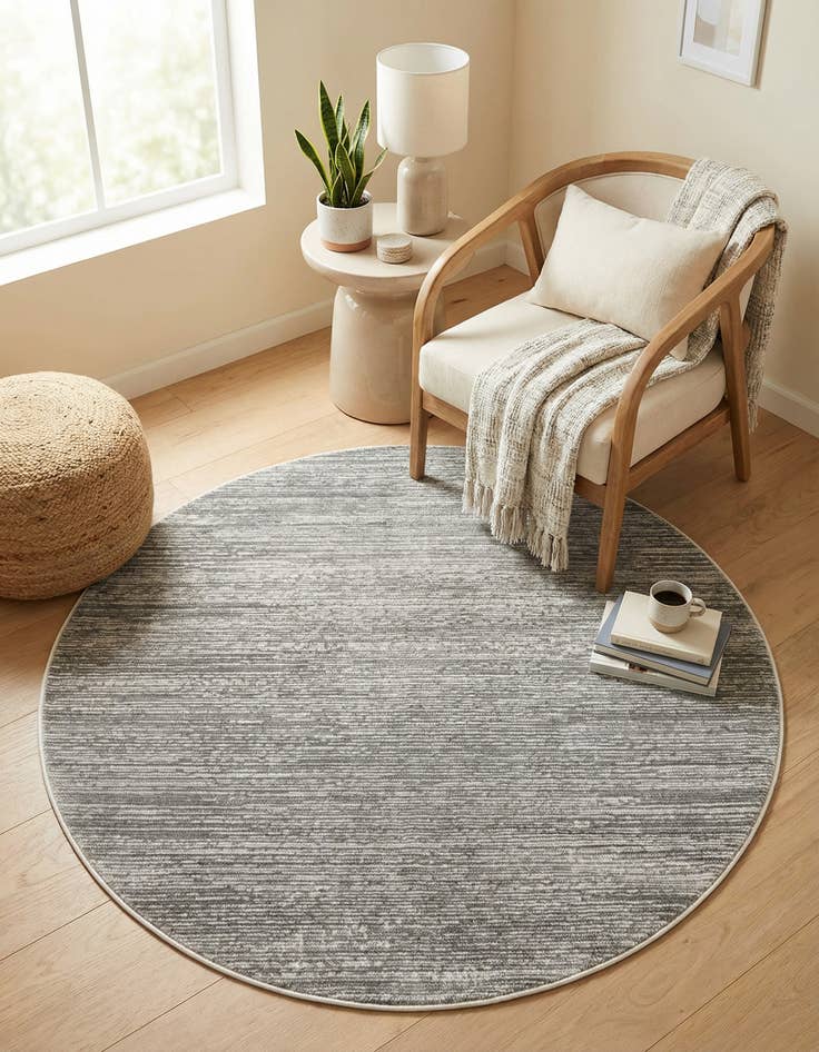Detail image of 5' 3 x 5' 3 Finsbury Round Rug