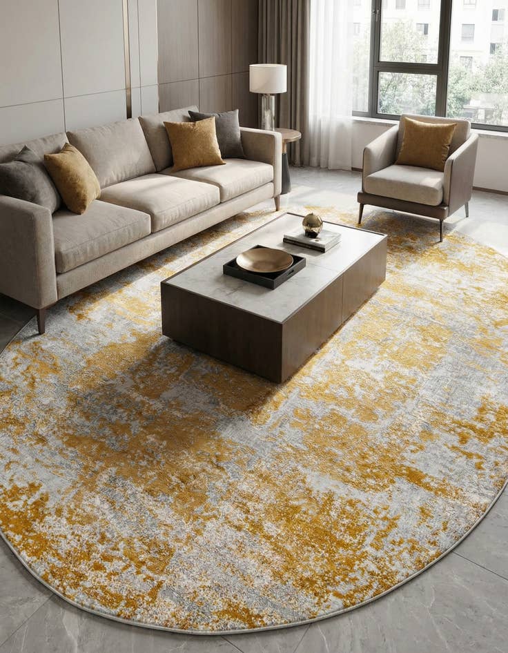 Detail image of 7' 10 x 10' Finsbury Oval Rug