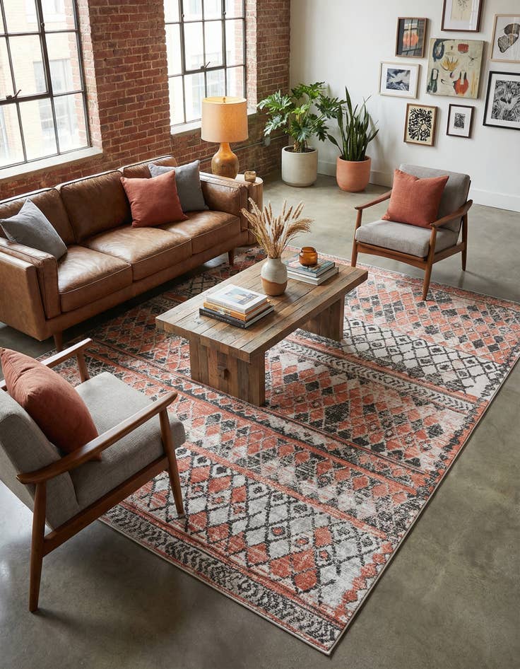 Detail image of 8' x 10' Leipzig Rug