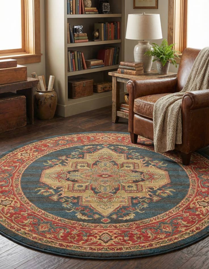 Detail image of 6' x 6' Sara Round Rug