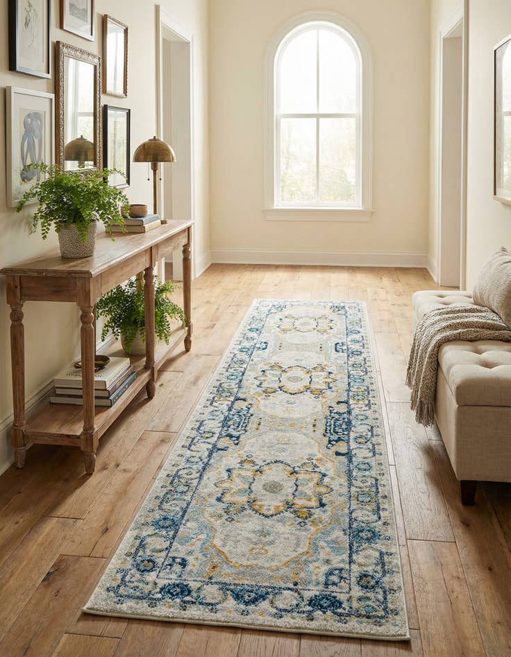 Detail image of 3' x 13' Madeline Vintage Runner Rug