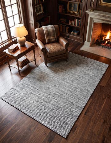 5' 1 x 7' 1 Hand Woven Jill Zarin English Manor Wool Rug