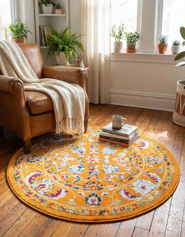 Detail image of 3' x 3' Aurelia Round Rug