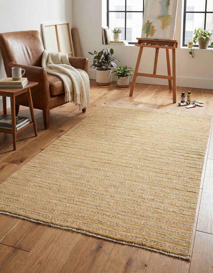 Detail image of 3' x 5' 2 Hand Knotted Modern Ziegler Rug