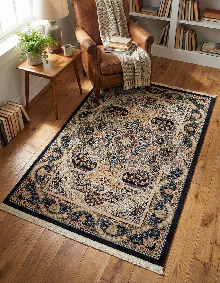 Detail image of 3' x 5' 3 Nain Design Rug