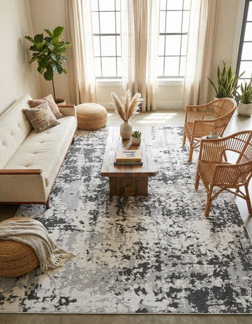 Black Abbey Rug
