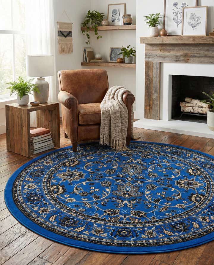 6' x 6' Yasmin Round Rug