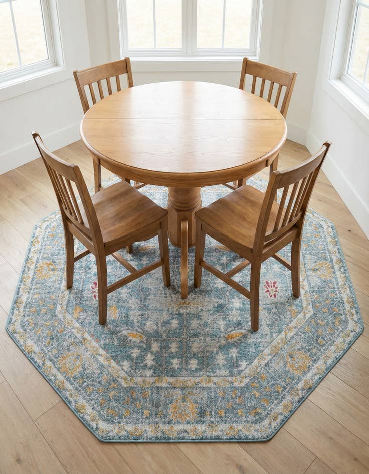 Detail image of 6' x 6' Paragon Octagon Rug