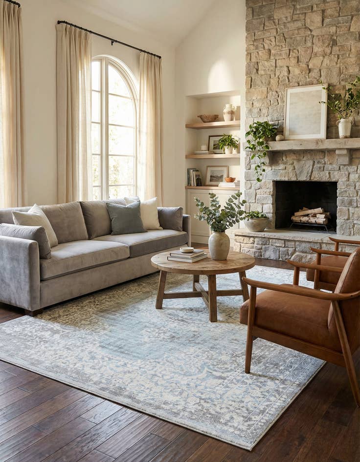 Detail image of 8' x 11' 4 New Vintage Rug