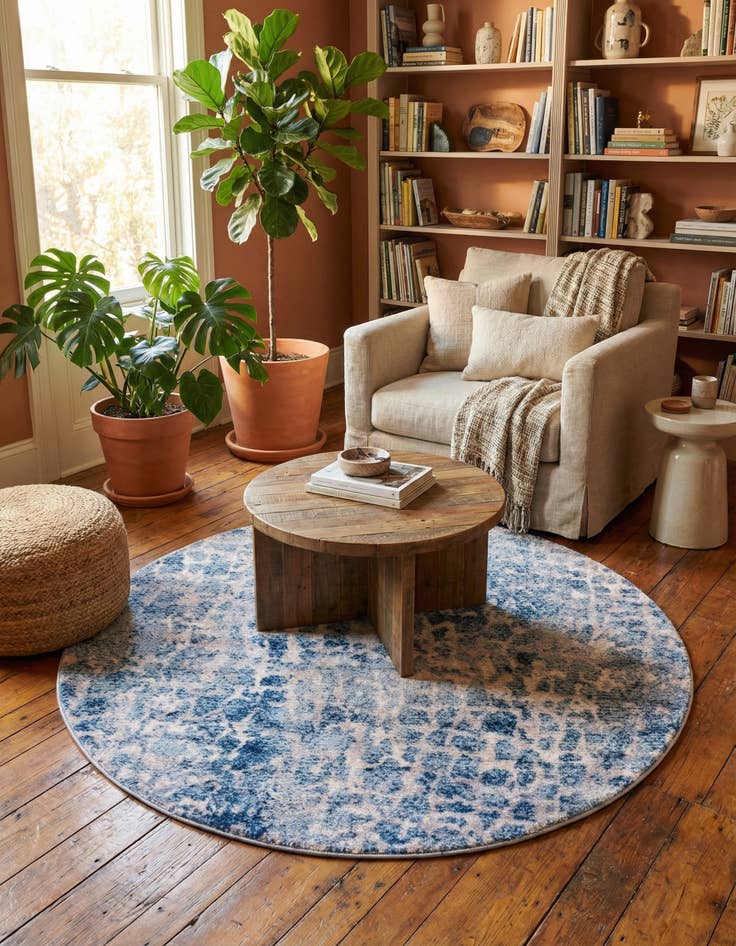 Detail image of 4' 7 x 4' 7 Artemis Round Rug