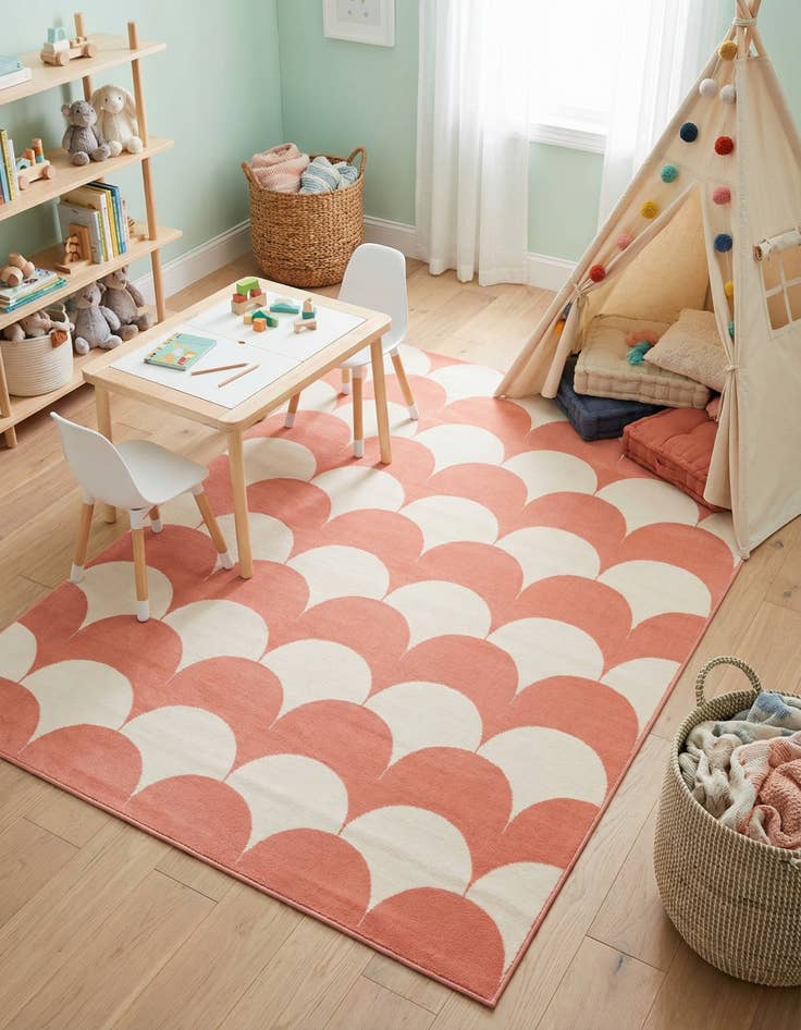 Detail image of 5' x 7' Whimsy Kids Rug