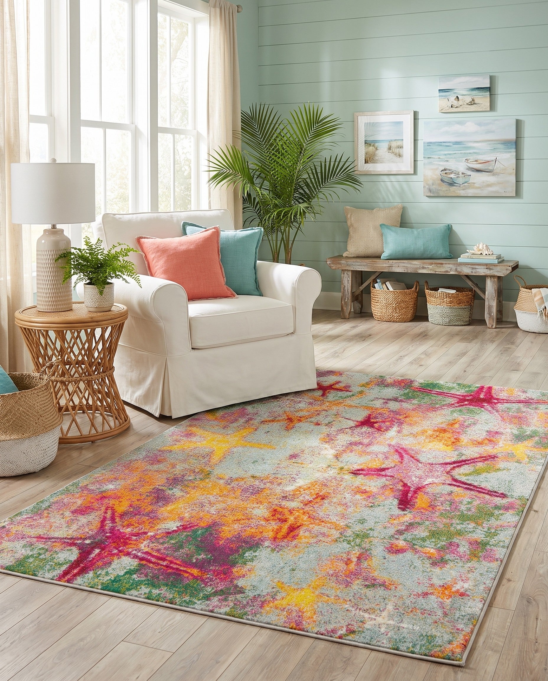 5' x 8' Washable Amalfi Rug