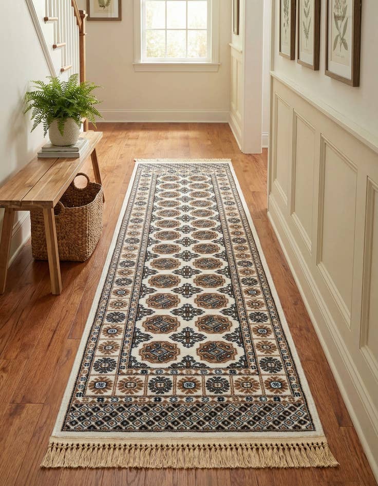 Detail image of 2' x 8' Bokhara Runner Rug