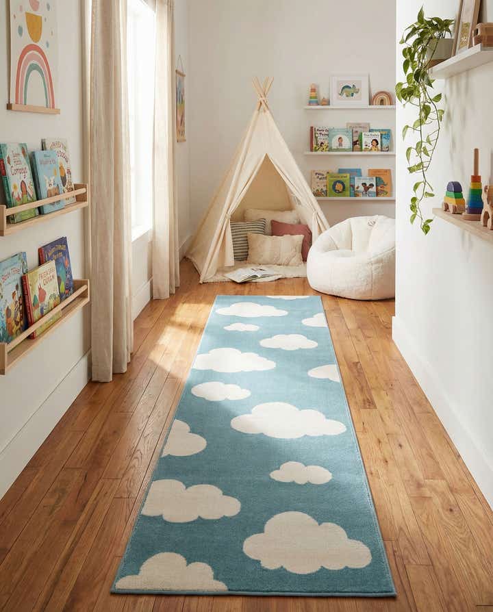 2' x 8' Whimsy Kids Runner Rug