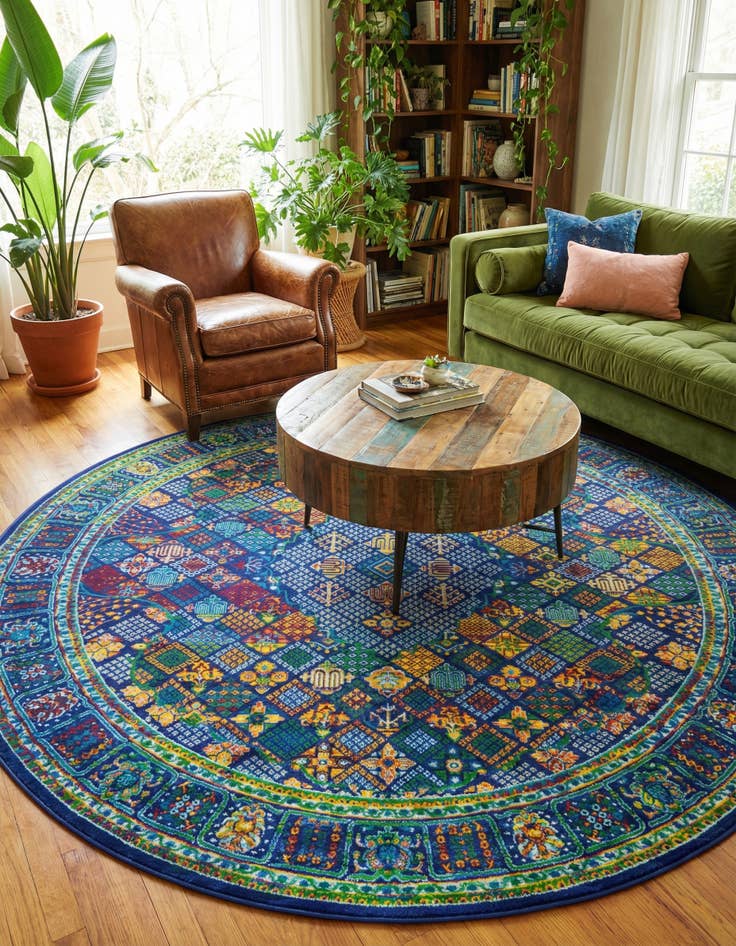 Detail image of 10' x 10' Calypso Round Rug