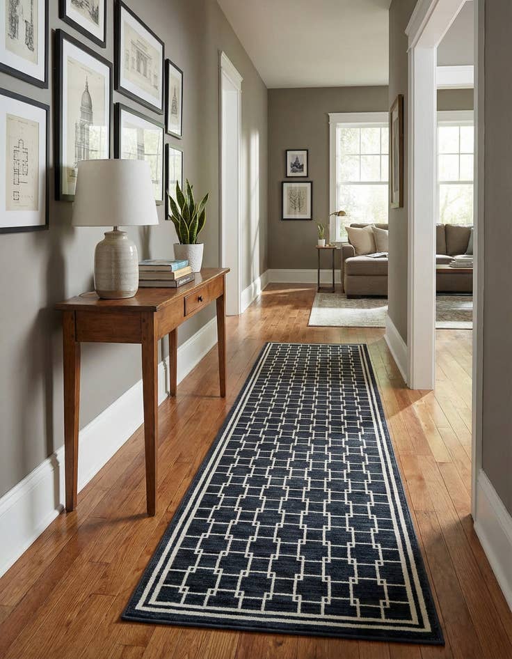 Detail image of 2' 7 x 12' Metropolitan Uptown Runner Rug