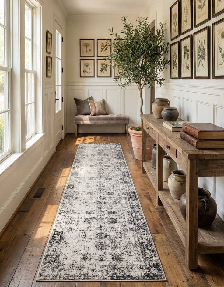 Detail image of 2' 7 x 14' Monte Carlo Runner Rug